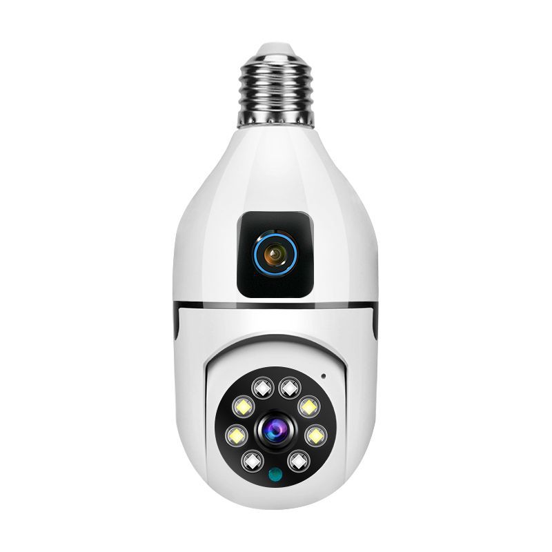 IP Bulb Camera  (Double Lense)