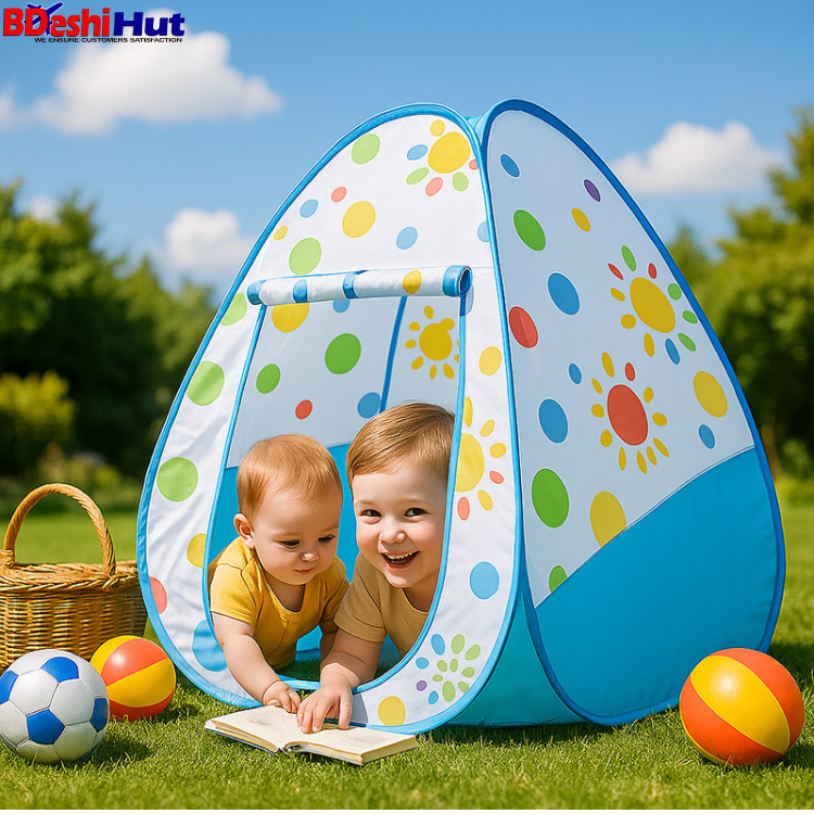 Baby Tent House With Ball  (বল ঘর)